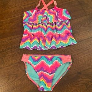 Girls swim suits size youth extra large(14-16)